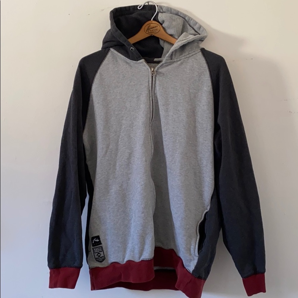 Rusty’s Surfboard Supply Co zip up hoodie